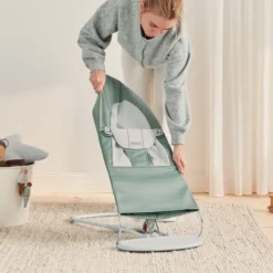 BabyBjörn Balance Soft Jersey Wipstoel Salie / Grijs