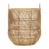 Babypark Exclusief Mand Rond - Groot - Naturel