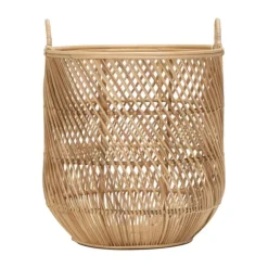 Babypark Exclusief Mand Rond - Groot - Naturel