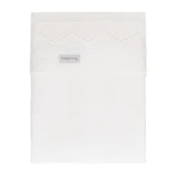 Baby's Only Calm Broderie Ledikantlaken - 120 x 150 cm - Wit