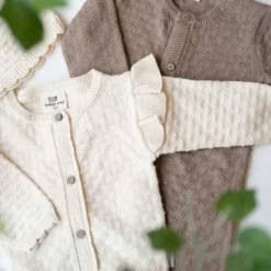 Baby's Only Miracle Ruffle Vestje - Mt. 62 - Warm Linen