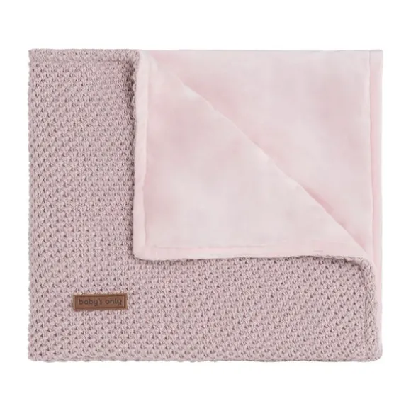Baby's Only Sparkle Flavor Deken Zilver / Roze Mêlee 100 x 135 cm