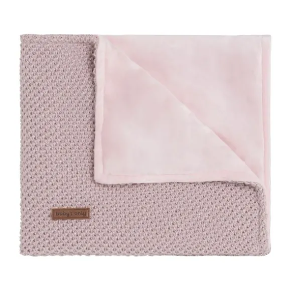 Baby's Only Sparkle Flavor Wiegdeken Zilver-Rose Mêlee 70 x 95 cm