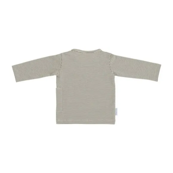 Baby's Only Stripe Truitje - Urban Green - Maat 56