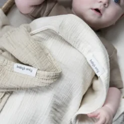 Baby's Only Tender Hydrofiele Doek - 2-Pack - 65x65 cm - Beige / Linen