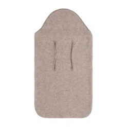 Baby's Only Voetenzak Autostoel 0+ - Merino Brushed Meadow - Sand