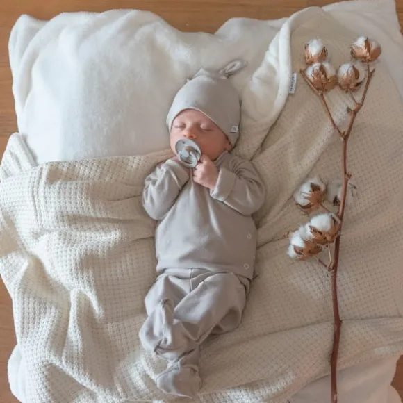 Bamboom Baby Mutsje Beanie - Sand - Prematuur