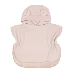 Bamboom Badponcho Baby 0–2 Jaar - Bamboe Wafel Terry - Warm White
