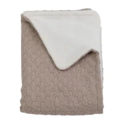 Bamboom Honey Ledikantdeken Sand 100 x 140 cm