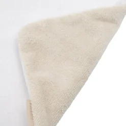 Bamboom Hooded Baby Wrap Blanket - 75x75 cm - Teddy - Sand