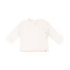 Bamboom Overslagshirt - Pure - Lange Mouw - Creme - 3 Mnd