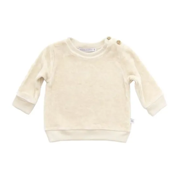 Bamboom Velvet T-shirt Ice Grey 1 Mnd