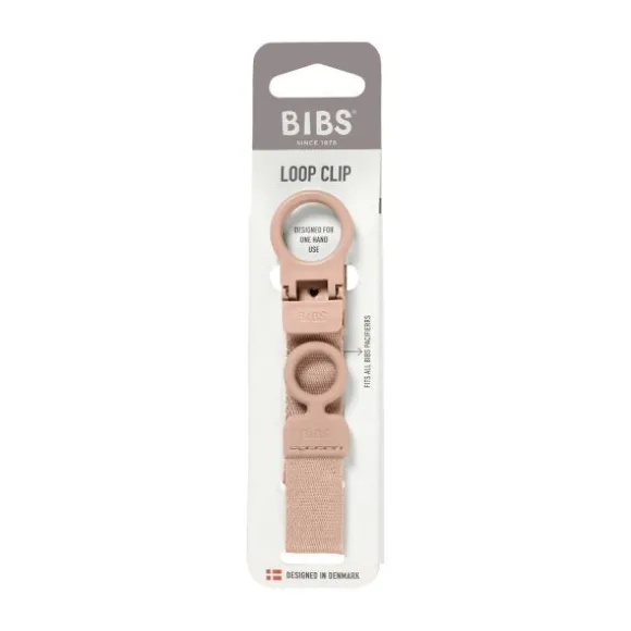 BIBS Clip Loop Speenkoord - Dusty Blue