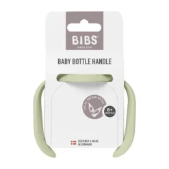 BIBS Fles - Slow Flow - 120 ml - Silicone/Glas - Baby Blue
