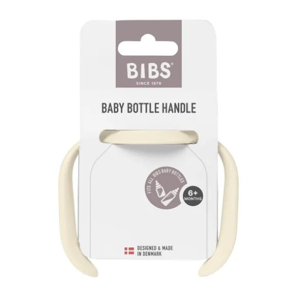 BIBS Fles - Slow Flow - 120 ml - Glas/Latex - Ivory