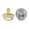 BiBs Fopspeen Symmetrisch - 0-6 Mnd - 2 Stuks - Vanilla / Cloud
