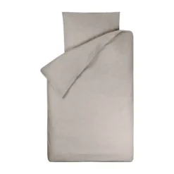 Bink Bedding Bo Dekbedovertrek Grijs 140 x 220 cm