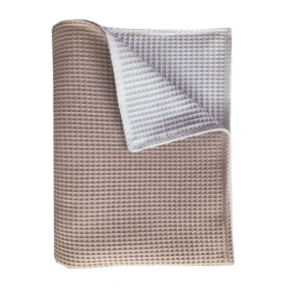 Bink Bedding Pique Dekbedovertrek Oker 100 x 135 cm