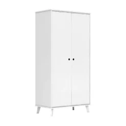BLN Kids Sacha Kledingkast White 2-Deurs