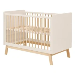 Bopita Babykamer Lines - Dune / Naturel | Ledikant 60 x 120 cm + Commode