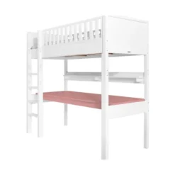 Bopita Bureaublad Hoogslaper XL Nordic - Wit