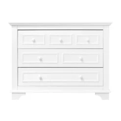 Bopita Charlotte Babykamer Wit | Bed 70 x 140 cm + Commode + Kast 3-Deurs