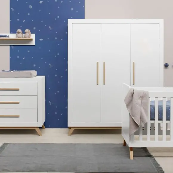 Bopita Fenna Babybed Wit / Naturel 60 x 120 cm