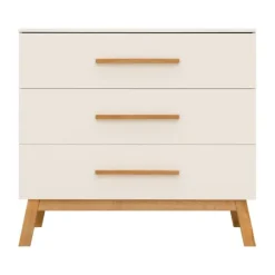 Bopita Kaleo Ledikant - 60 x 120 cm - Dune / Rose Wood