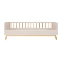 Bopita Lines Bedbank 90 × 200 cm – Dune / Naturel