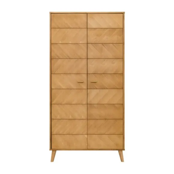 Bopita Manou Babykamer Vintage | Bed 60 x 120 cm + Commode + Kast 2 Deur