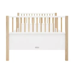 Bopita Mika Bed Wit / Eiken 90 x 200 cm