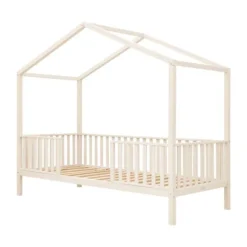 Bopita Robin Huisbed 90x200 cm Met Poten - Naturel