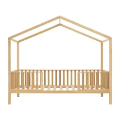 Bopita Robin Huisbed 90x200 cm Met Poten - Naturel