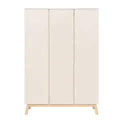 Bopita Saba Tienerkamer - Dune / Naturel - Bed 90x200 cm + Nachtkastje