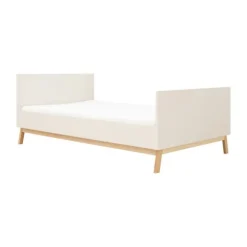 Bopita Saba Tienerkamer - Dune / Naturel - Bed 90x200 cm + Nachtkastje