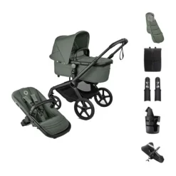 Bugaboo Fox 5 Renew Kinderwagen 2-in-1 - Essential Bundel - Black / Deep Indigo