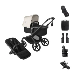 Bugaboo Fox 5 Renew Kinderwagen 2-in-1 - Essential Bundel - Black / Deep Indigo