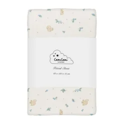 Cam Cam Blueberries Hoeslaken – 60 x 120 x 15 cm