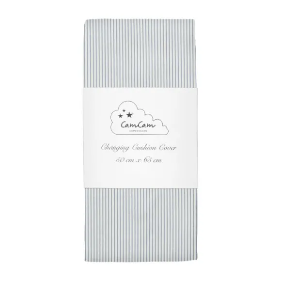 Cam Cam Copenhagen Classic Stripes Waskussenhoes - Blue