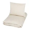 Cam Cam Copenhagen Classic Stripes Dekbedovertrek - 140 x 200 cm - Camel