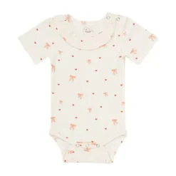 Cam Cam Copenhagen Romper Korte Mouw - Olivia - Maat 62 - Bows