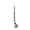 Chewies & More Siliconen Speenclip Baby Blue / Grijs