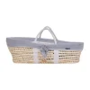 Childhome Moses Mand Inclusief Matras - Naturel - Jersey Bekleding Grijs