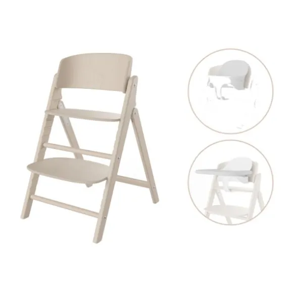 Cybex Click & Fold Kinderstoel 3-in-1 - Stone Blue / Mid Blue