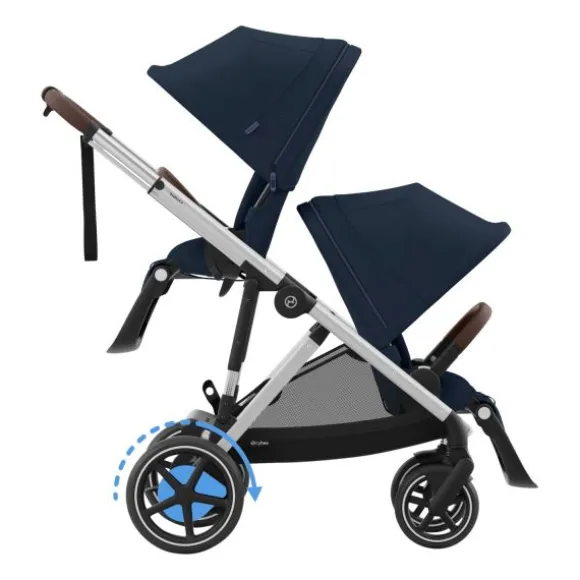 Cybex E-Gazelle S Duowagen - Taupe - Almond Beige / Beige