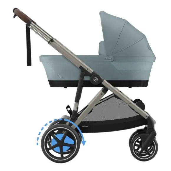 Cybex E-Gazelle S Duowagen - Taupe - Almond Beige / Beige