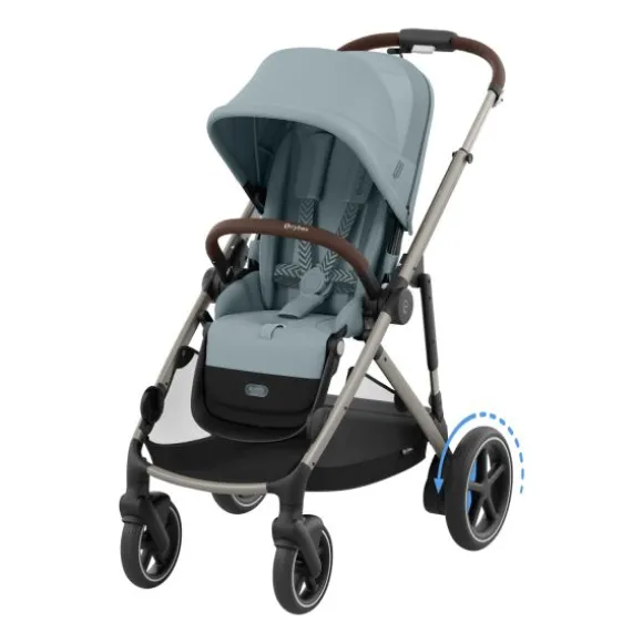 Cybex E-Gazelle S Duowagen - Taupe - Almond Beige / Beige