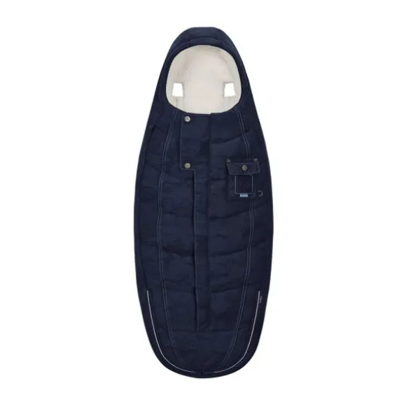 Cybex Platinum Rebellious Luxury Voetenzak - Denim Blue | Navy Blue