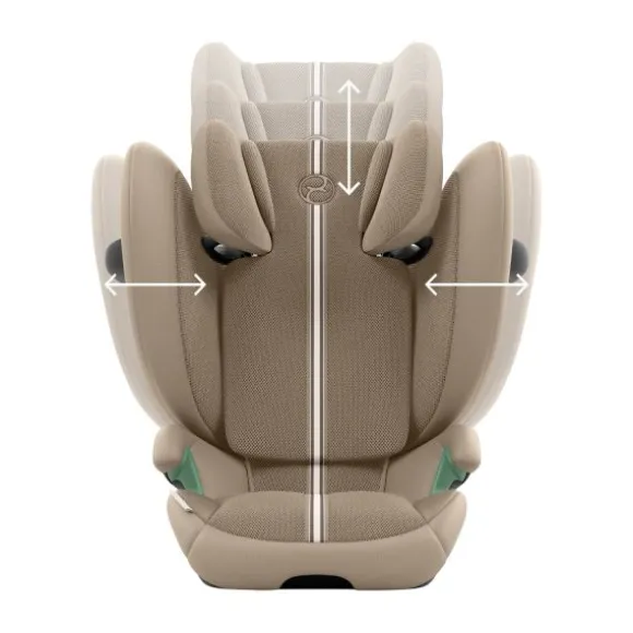Cybex Solution G2 I-Fix Plus Autostoeltje - Almond Beige / Beige
