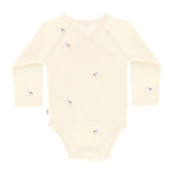 DAY Overslagromper Lange Mouw - Mt. 50/56 - Cream